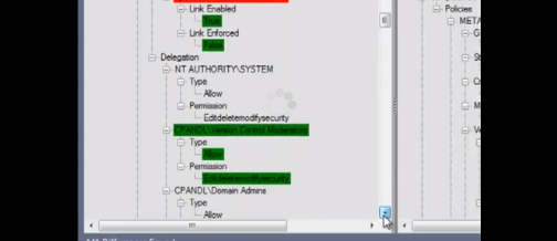 GPO Compare Demonstration