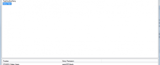 New Group Policy Freeware Utility Finds GPOs with Deny ACE