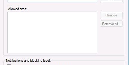 Using Group Policy to Manage the Internet Explorer Popup Blocker Allow List